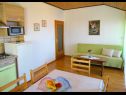 Appartamenti Horvat SA1(2), B2(4) Crikvenica - Riviera Crikvenica  - Appartamento - B2(4): la cucina con la sala da pranzo
