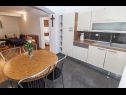 Appartamenti Alen 1 A3(2+2), SA4(2) Crikvenica - Riviera Crikvenica  - Appartamento - A3(2+2): la cucina con la sala da pranzo