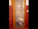 Appartamenti Olgi - free parking: A1(4), SA2(3), SA3(3), A4(5) Crikvenica - Riviera Crikvenica  - Studio appartamento - SA2(3): il bagno con la toilette