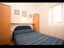 Appartamenti Miro - 300 m from sea: A1 Plavi(2+2), A2 Crveni(2+2), A3 Zeleni(2+2) Jadranovo - Riviera Crikvenica  - Appartamento - A1 Plavi(2+2): la camera da letto