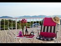 Casa vacanza Zdravko - sea view & peaceful nature: H(10+3) Brsecine - Riviera Dubrovnik  - Croazia - H(10+3): la terrazza