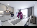 Appartamenti Stane - modern & fully equipped: A1(2+2), A2(2+1), A3(2+1), A4(4+1) Cavtat - Riviera Dubrovnik  - Appartamento - A3(2+1): la cucina con la sala da pranzo