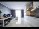 Appartamenti Stane - modern & fully equipped: A1(2+2), A2(2+1), A3(2+1), A4(4+1) Cavtat - Riviera Dubrovnik  - Appartamento - A4(4+1): la cucina con la sala da pranzo