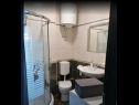 Appartamenti Antea - private parking & garden: A1(4) Cilipi - Riviera Dubrovnik  - Appartamento - A1(4): il bagno con la toilette