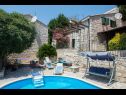 Casa vacanza Marija - with pool: H(10) Duboka - Riviera Dubrovnik  - Croazia - la piscina (casa e dintorni)