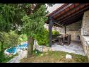 Casa vacanza Marija - with pool: H(10) Duboka - Riviera Dubrovnik  - Croazia - la terrazza