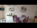 Appartamenti Star 2 - romantic apartments : A1 LUNA (4+2), A2 STELLA (6) Dubrovnik - Riviera Dubrovnik  - Appartamento - A1 LUNA (4+2): la sala da pranzo