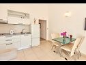 Appartamenti Sea front - free parking A1(2+2), A2(2+2), A3(4+1), A4(2), A5(2) Klek - Riviera Dubrovnik  - Appartamento - A3(4+1): la cucina con la sala da pranzo