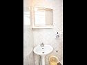 Appartamenti Sea front - free parking A1(2+2), A2(2+2), A3(4+1), A4(2), A5(2) Klek - Riviera Dubrovnik  - Studio appartamento - A4(2): il bagno con la toilette