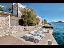 Appartamenti Sea front - free parking A1(2+2), A2(2+2), A3(4+1), A4(2), A5(2) Klek - Riviera Dubrovnik  - la spiaggia
