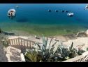 Appartamenti Drago - with sea view : A1(2+1), A2(2+2), A3(2+3), A4(2+2), A5(2+2), A6(2+2) Klek - Riviera Dubrovnik  - la spiaggia