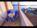 Appartamenti Drago - with sea view : A1(2+1), A2(2+2), A3(2+3), A4(2+2), A5(2+2), A6(2+2) Klek - Riviera Dubrovnik  - Appartamento - A6(2+2): la terrazza