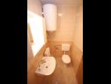 Appartamenti Nikola - free parking A11(4+1), A12(4) Mlini - Riviera Dubrovnik  - Appartamento - A11(4+1): il bagno con la toilette