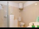 Appartamenti Ivka - in center SA1(3) Opuzen - Riviera Dubrovnik  - Studio appartamento - SA1(3): il bagno con la toilette