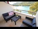 Appartamenti Leo - sea view & comfortable: A1(6) Ploce - Riviera Dubrovnik  - lo sguardo sul mare