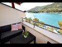 Appartamenti Leo - sea view & comfortable: A1(6) Ploce - Riviera Dubrovnik  - Appartamento - A1(6): lo sguardo dalla terrazza