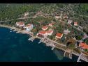 Appartamenti Tara - 70 m from beach: SA2 rozi(2), SA3 plavi(2) Brbinj - Isola di Dugi otok  - la vegetazione (casa e dintorni)