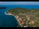 Appartamenti Tara - 70 m from beach: SA2 rozi(2), SA3 plavi(2) Brbinj - Isola di Dugi otok  - la vegetazione (casa e dintorni)