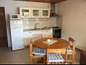 Appartamenti Đurđa - amazing location & sea view: A1 južni(4), A2 burni(4) Sali - Isola di Dugi otok  - Appartamento - A2 burni(4): la cucina con la sala da pranzo