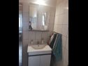 Appartamenti More - sea front: SA1(2+1) Savar - Isola di Dugi otok  - Studio appartamento - SA1(2+1): il bagno con la toilette