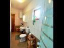 Appartamenti Josef - seaview A2(3+2) crveni, A3(3+2) plavi Veli Rat - Isola di Dugi otok  - Appartamento - A2(3+2) crveni: il bagno con la toilette