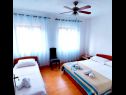 Appartamenti Josef - seaview A2(3+2) crveni, A3(3+2) plavi Veli Rat - Isola di Dugi otok  - Appartamento - A3(3+2) plavi: la camera da letto