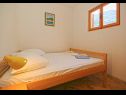 Appartamenti Josip - 100 m from beach: A1(2+2), A2(2+2), A3(4+2), A4(4), A5(2+2), A6(4+2) Ivan Dolac - Isola di Hvar  - Appartamento - A3(4+2): la camera da letto