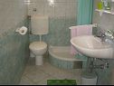 Appartamenti Nada A1(8), A2(8) Sucuraj - Isola di Hvar  - Appartamento - A2(8): il bagno con la toilette