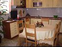 Appartamenti Nada A1(8), A2(8) Sucuraj - Isola di Hvar  - Appartamento - A2(8): la cucina con la sala da pranzo