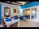 Appartamenti Mila - in blue: A1(4+2), A2(5+1), A3(4+2) Banjole - Istria  - Appartamento - A1(4+2): la sala da pranzo