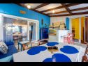 Appartamenti Mila - in blue: A1(4+2), A2(5+1), A3(4+2) Banjole - Istria  - Appartamento - A1(4+2): la cucina con la sala da pranzo
