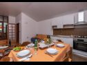 Appartamenti Bruno - spacious yard: A1(4+2) Barban - Istria  - Appartamento - A1(4+2): la cucina con la sala da pranzo