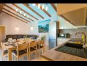 Casa vacanza Villa Lorena - private pool: H(8) Barban - Istria  - Croazia - H(8): la cucina con la sala da pranzo