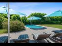 Casa vacanza Martina - large luxury villa: H(8+2) Labin - Istria  - Croazia - la piscina