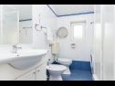 Appartamenti Robi 1 - sea view: A1 sea view(4+1) Liznjan - Istria  - Appartamento - A1 sea view(4+1): il bagno con la toilette