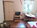 Appartamenti Silvija - sweet apartments : SA1(2), SA2(2) Medulin - Istria  - Studio appartamento - SA1(2): la camera da letto