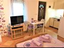 Appartamenti Silvija - sweet apartments : SA1(2), SA2(2) Medulin - Istria  - Studio appartamento - SA2(2): la camera da letto