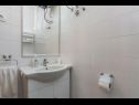 Appartamenti Neva - great location: SA1 prizemlje (2+1), SA2 Skalinada (2+1), A3 prvi kat do ulice (2+1), A4 prvi kat do vrta (4), A5(2+2) Novigrad - Istria  - Studio appartamento - SA1 prizemlje (2+1): il bagno con la toilette