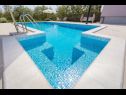 Casa vacanza Berto - with pool: H(4+2) Pomer - Istria  - Croazia - H(4+2): la piscina