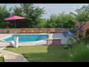 Casa vacanza Klo - with pool : H(8) Valtura - Istria  - Croazia - la piscina