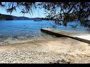 Casa vacanza Gradina 1 - private pool: H(10+2) Baia Gradina (Vela Luka) - Isola di Korcula  - Croazia - la spiaggia