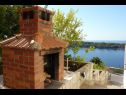 Appartamenti Mari - amazing sea view: A1(4), A2(4) Baia Karbuni (Blato) - Isola di Korcula  - Croazia - komin