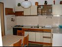 Appartamenti Lucija A1(4+2) Korcula - Isola di Korcula  - Appartamento - A1(4+2): la cucina con la sala da pranzo