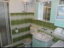 Appartamenti Liza - 80 M from the sea : SA1(2), A2(2), A3(3) Korcula - Isola di Korcula  - Appartamento - A3(3): il bagno con la toilette