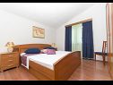 Appartamenti Dijana - 20m from the sea A1 Antica(4+1), A2 Diana(2+1), A3 Mirela(2+1) Prigradica - Isola di Korcula  - Appartamento - A1 Antica(4+1): la camera da letto