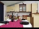 Appartamenti Dijana - 20m from the sea A1 Antica(4+1), A2 Diana(2+1), A3 Mirela(2+1) Prigradica - Isola di Korcula  - Appartamento - A1 Antica(4+1): la cucina con la sala da pranzo