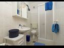 Appartamenti Dijana - 20m from the sea A1 Antica(4+1), A2 Diana(2+1), A3 Mirela(2+1) Prigradica - Isola di Korcula  - Appartamento - A3 Mirela(2+1): il bagno con la toilette