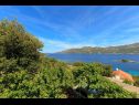 Casa vacanza Marija- great location and view H(6) Baia Tri zala (Zrnovo) - Isola di Korcula  - Croazia - lo sguardo