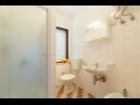 Appartamenti Mari - 50m from the sea A1(4), A2(4) Baia Tri zala (Zrnovo) - Isola di Korcula  - Croazia - Appartamento - A1(4): il bagno con la toilette