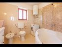 Casa vacanza Polonijo H(6+2) Krk - Isola di Krk  - Croazia - H(6+2): il bagno con la toilette